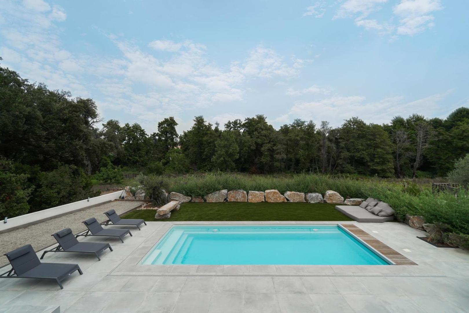 Tres Belle Villa A Ghisonaccia Avec Piscine Chauffee Exterior photo